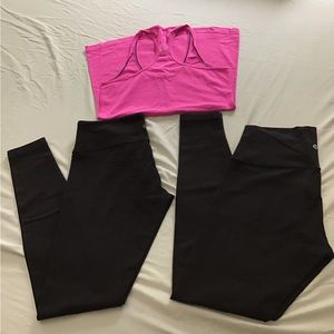 Lululemon Leggings and Tank